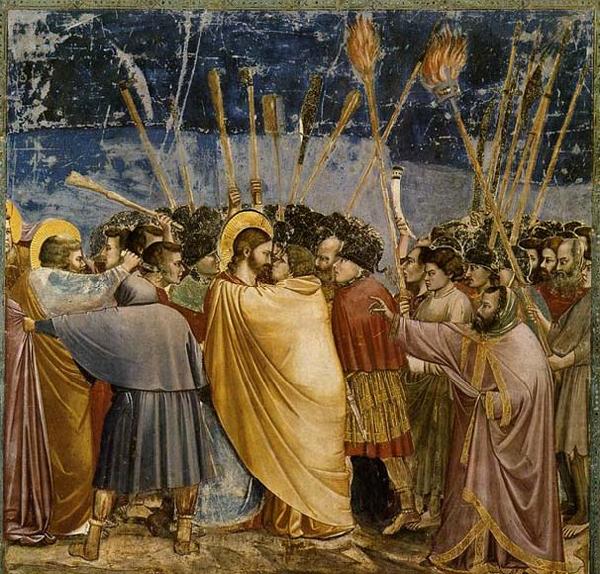 GIOTTO di Bondone The Arrest of Christ china oil painting image